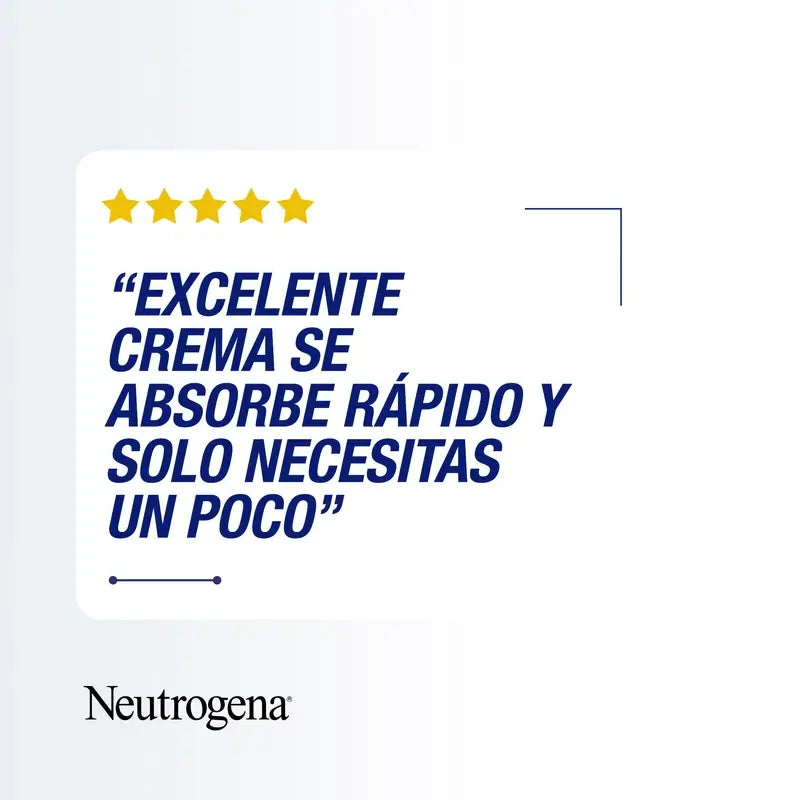 Neutrogena Crema mani riparatrice concentrata con profumo, 2 X 50 ml