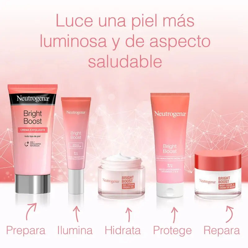 Neutrogena Bright Boost Crema viso idratante anti-età, 50 ml