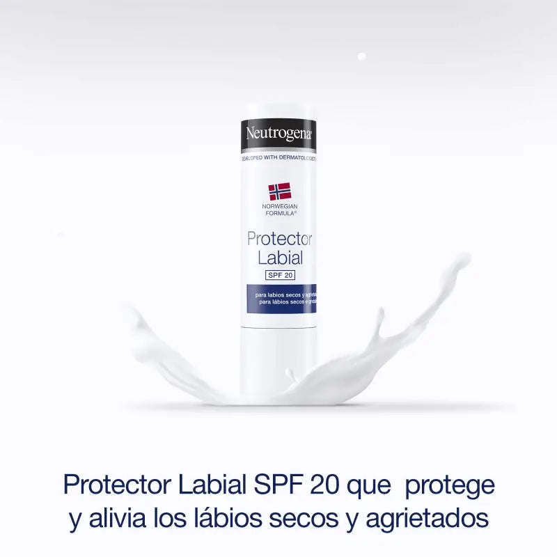 Neutrogena Formula Norvegese Protezione Labbra Spf 20, 2 X 4,8 Gr