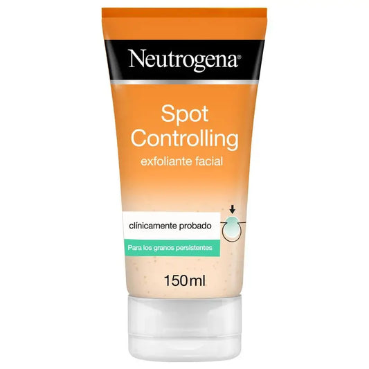 Neutrogena Scrub esfoliante viso antimacchia, 150 ml