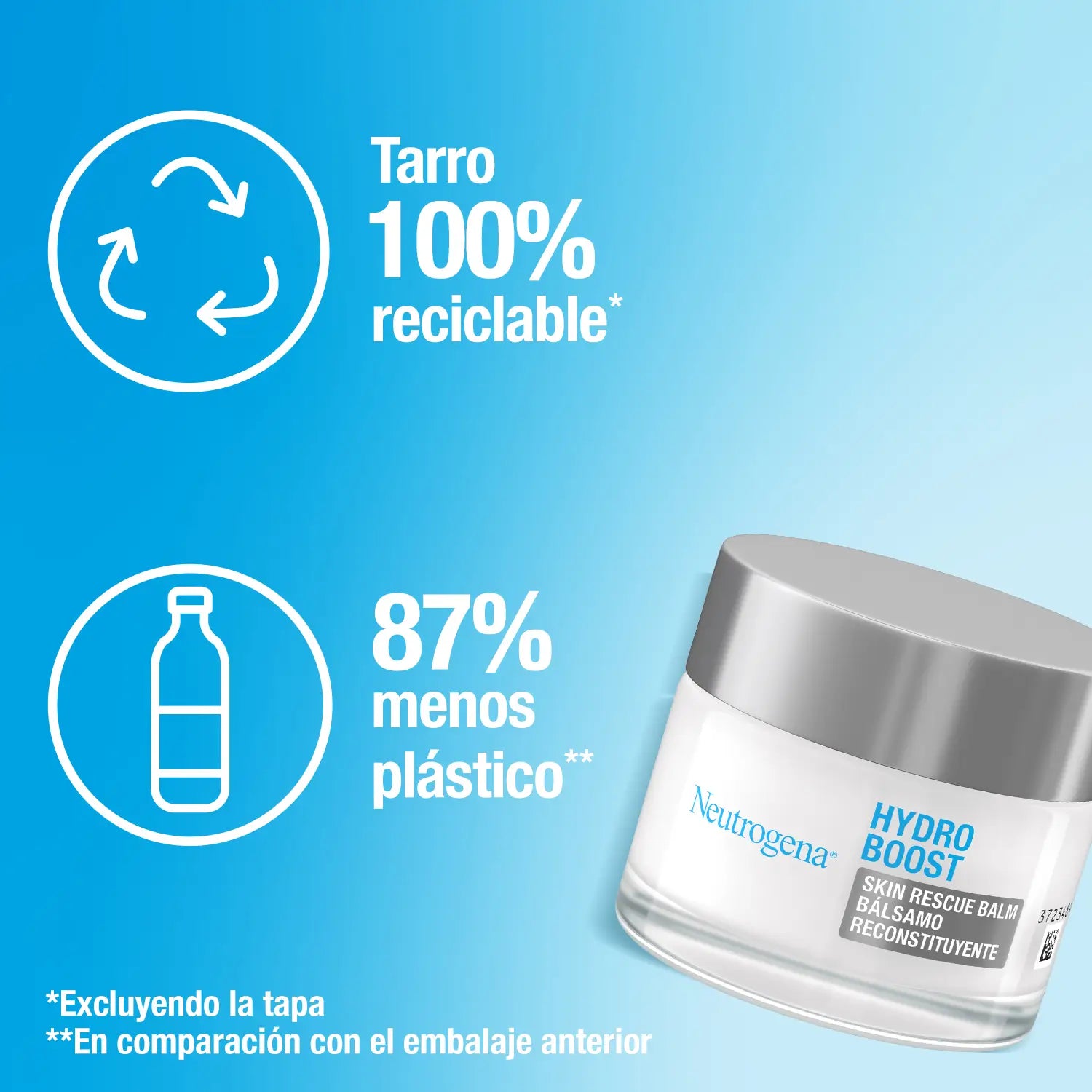Neutrogena Hydro Boost Balsamo idratante per il viso, 50 ml