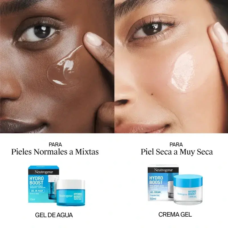Neutrogena Hydro Boost Crema Gel Idratante Viso, 2X50 Ml