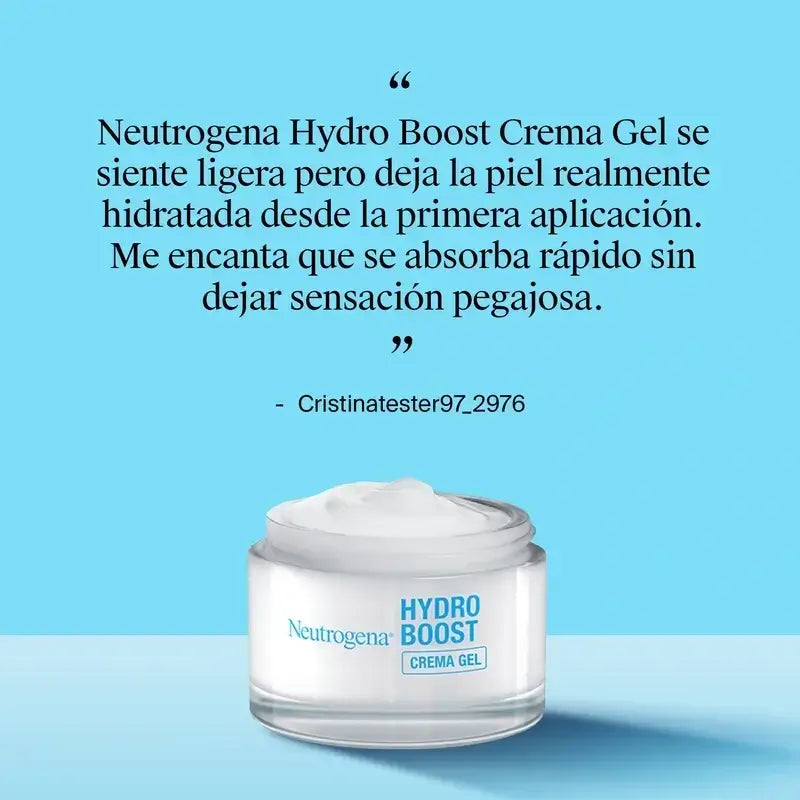 Neutrogena Hydro Boost Crema Gel Idratante Viso, 2X50 Ml