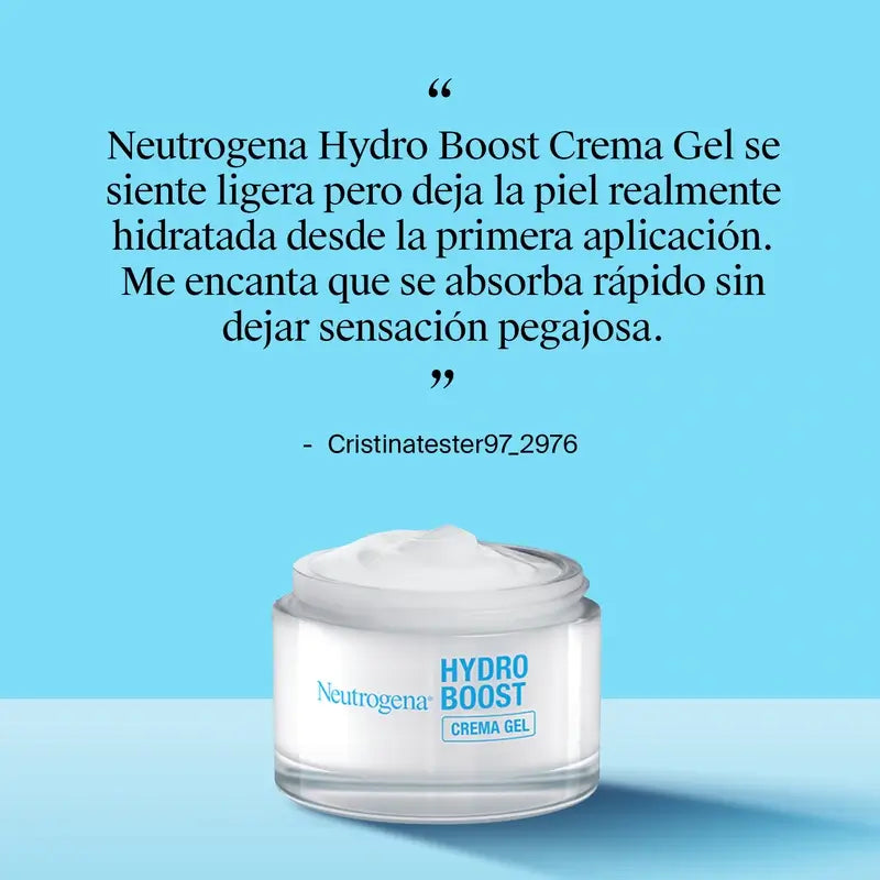 Neutrogena Hydro Boost Crema gel idratante per il viso, 50 ml