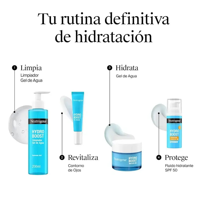 Neutrogena Hydro Boost Crema fluida idratante viso SPF 50, 50 ml