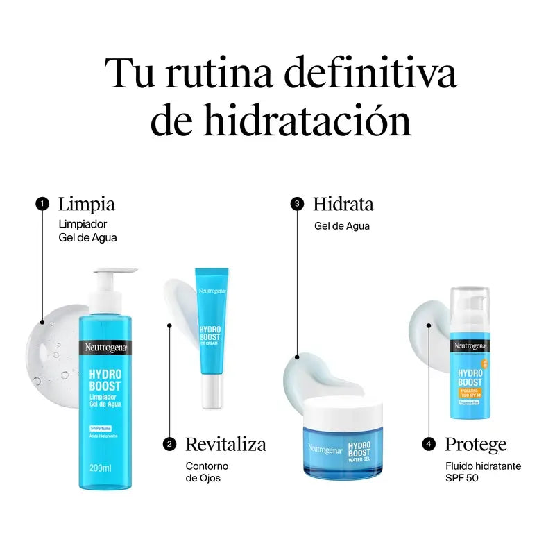 Neutrogena Hydro Boost Acqua Gel Detergente, 200 Ml