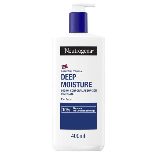 Neutrogena Crema idratante per il corpo pelle secca, 400 ml