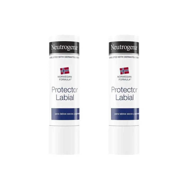 Neutrogena Formula Norvegese Protettore Labbra Spf5, 2X48 Gr