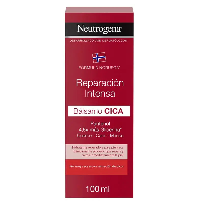 Neutrogena Balsamo Cica Riparazione Intensa, 100 ml