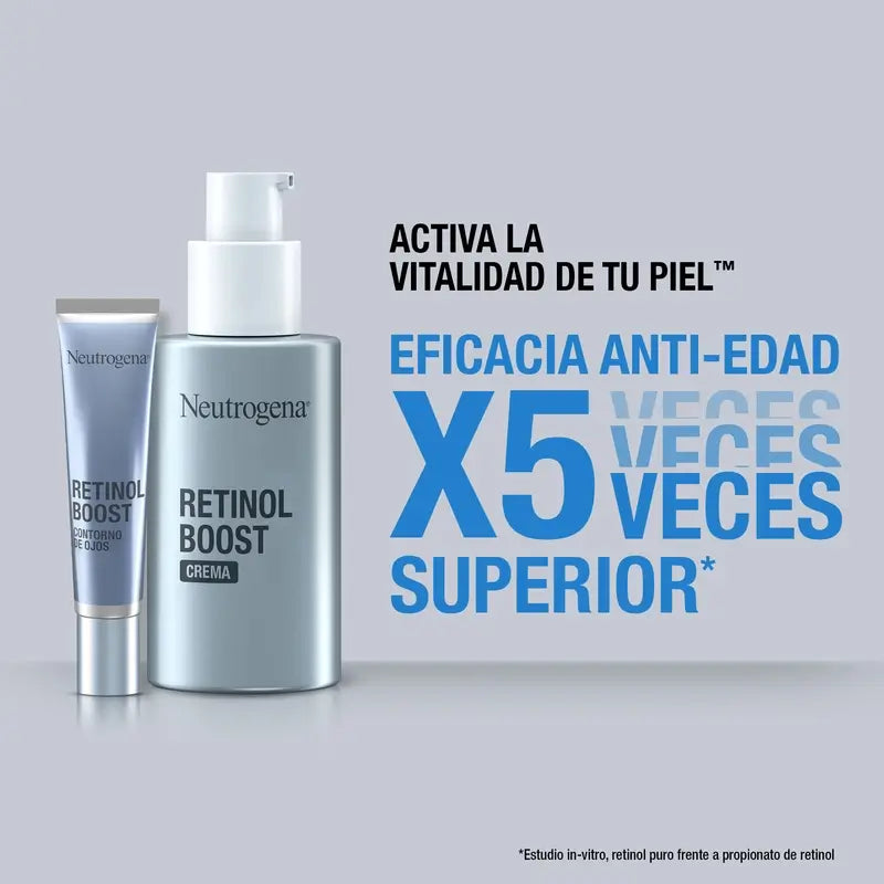 Neutrogena Retinol Boost Crema Anti-Età 50 Ml + Contorno Occhi 15 Ml