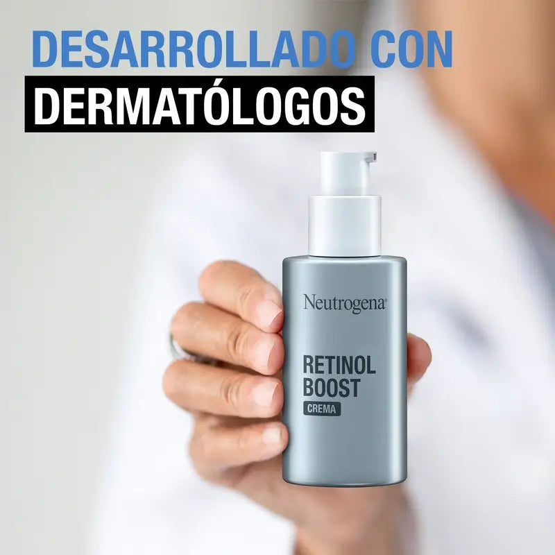 Neutrogena Retinol Boost Idratante Viso Antirughe, 2X50 Ml