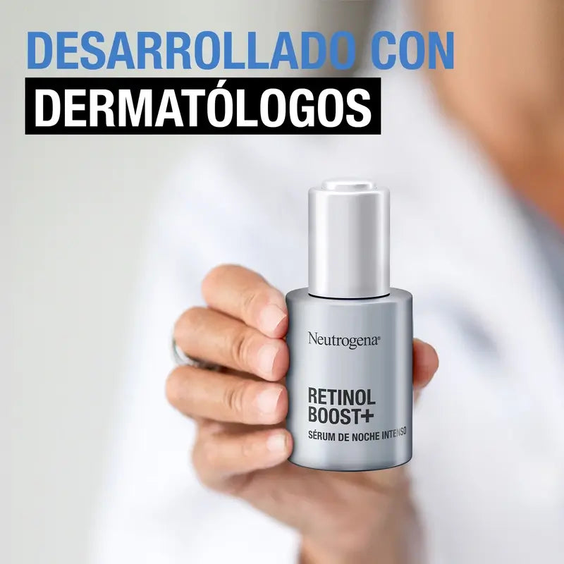 Neutrogena Retinol Boost Siero viso antirughe intenso 0,23% Retinolo, 30 ml
