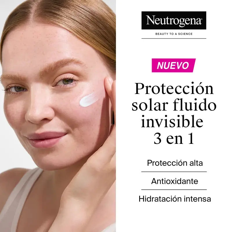 Neutrogena Ultra Sheer Fluido Idratante Invisibile Spf50, 50 ml