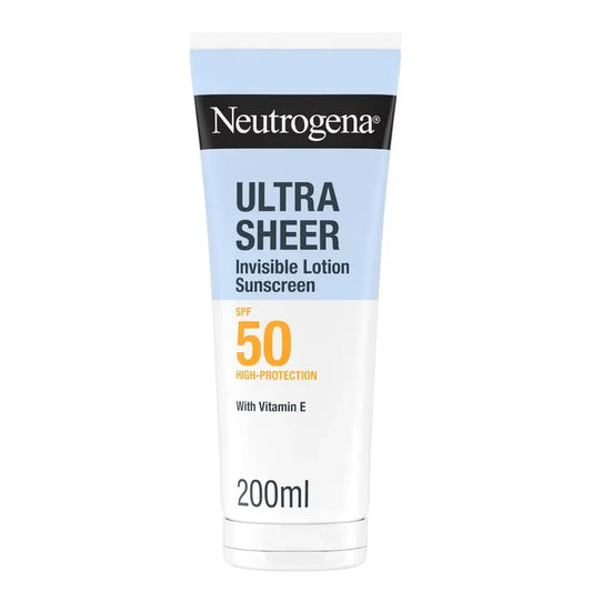 Neutrogena Ultra Sheer Lozione Idratante Invisibile Spf50, 200 ml