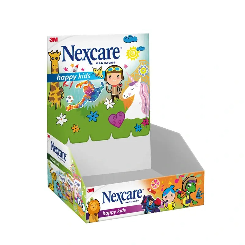 Nexcare Kids Striscia protettiva per bambini con design di professioni assortite, 20 unità
