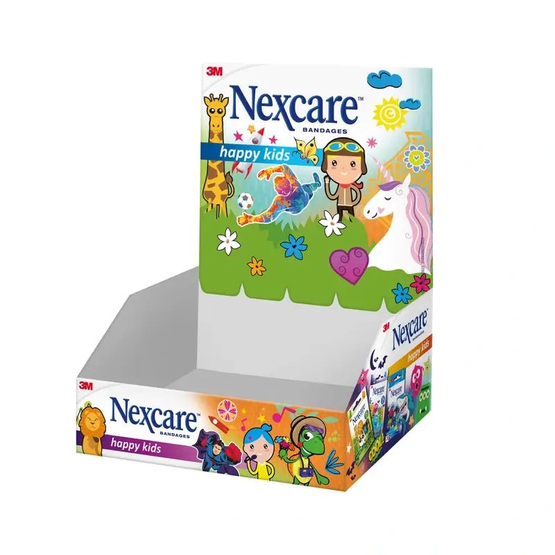 Nexcare Kids Striscia protettiva per bambini con design di professioni assortite, 20 unità