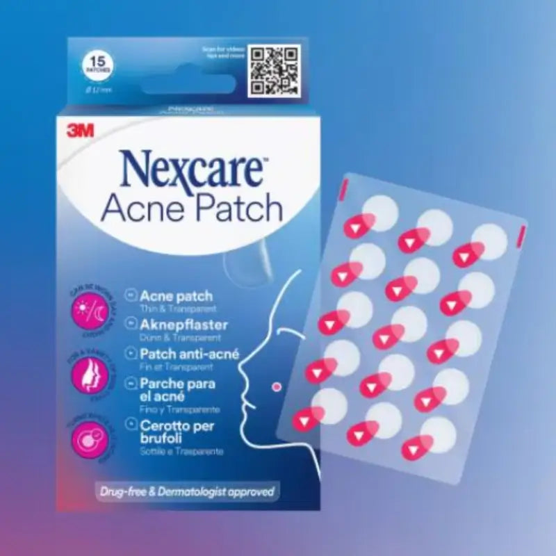 Nexcare Acne Patch 12 mm, 15 pezzi.