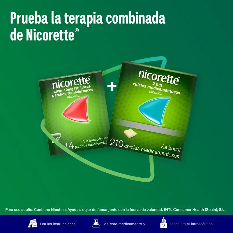 Nicorette 2 mg 210 Gomma da masticare