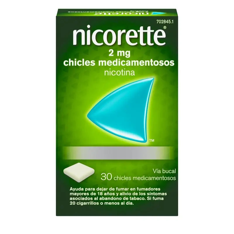 Nicorette 2 mg 30 Gomma da masticare
