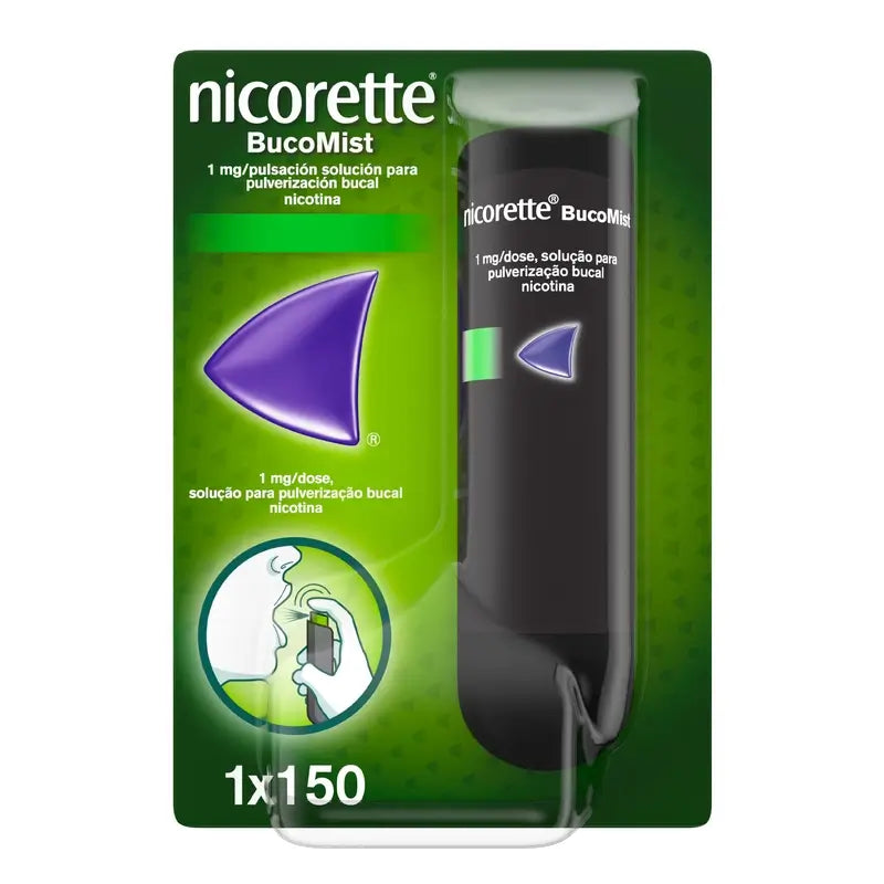 Nicorette® BucoMist soluzione spray per bocca da 1 mg/pulsazione