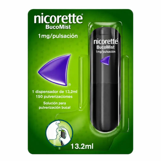 Nicorette® BucoMist soluzione spray per bocca da 1 mg/pulsazione