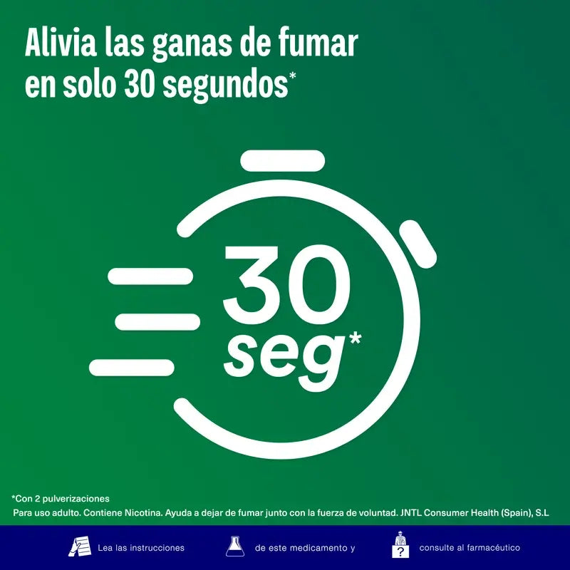 Nicorette® BucoMist 1 mg/pulp soluzione spray per bocca gusto menta e frutta