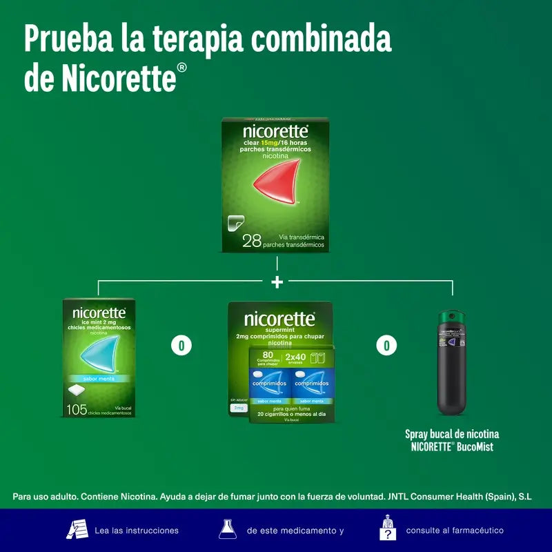 Nicorette® Clear 10mg/16 ore 14 Cerotti transdermici