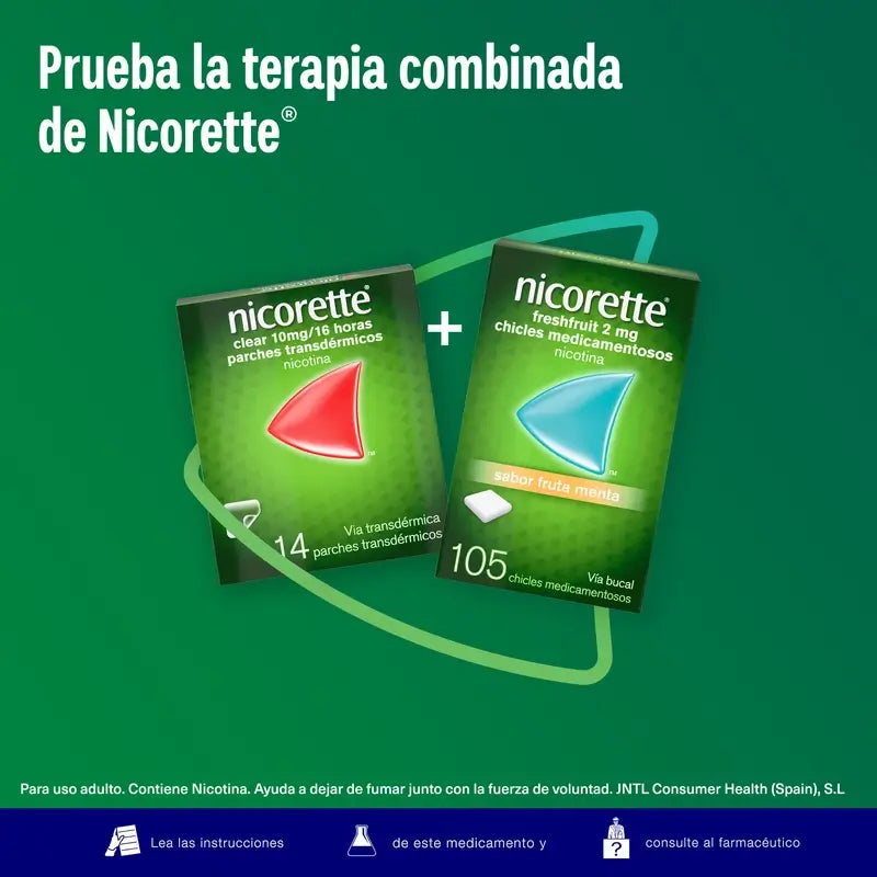Nicorette Freshfruit 2 mg 105 Gomma da masticare