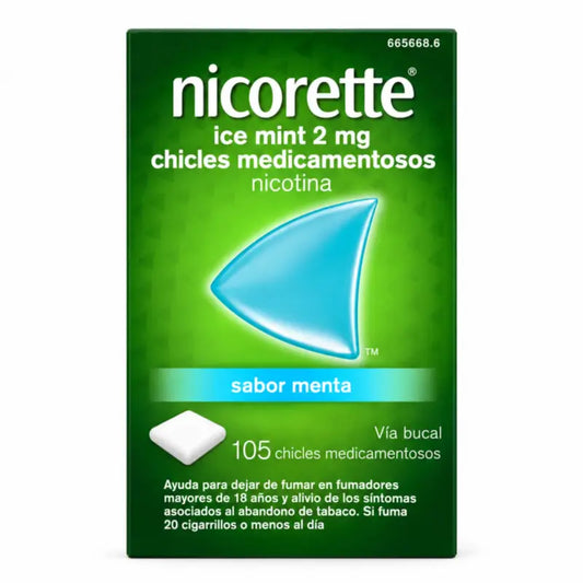 Nicorette Ice Mint 2 mg 105 Gomma da masticare