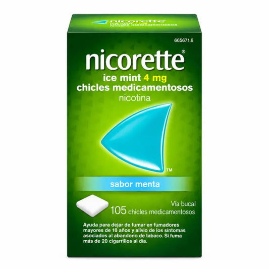 Nicorette Ice Mint 4 mg 105 Gomma da masticare