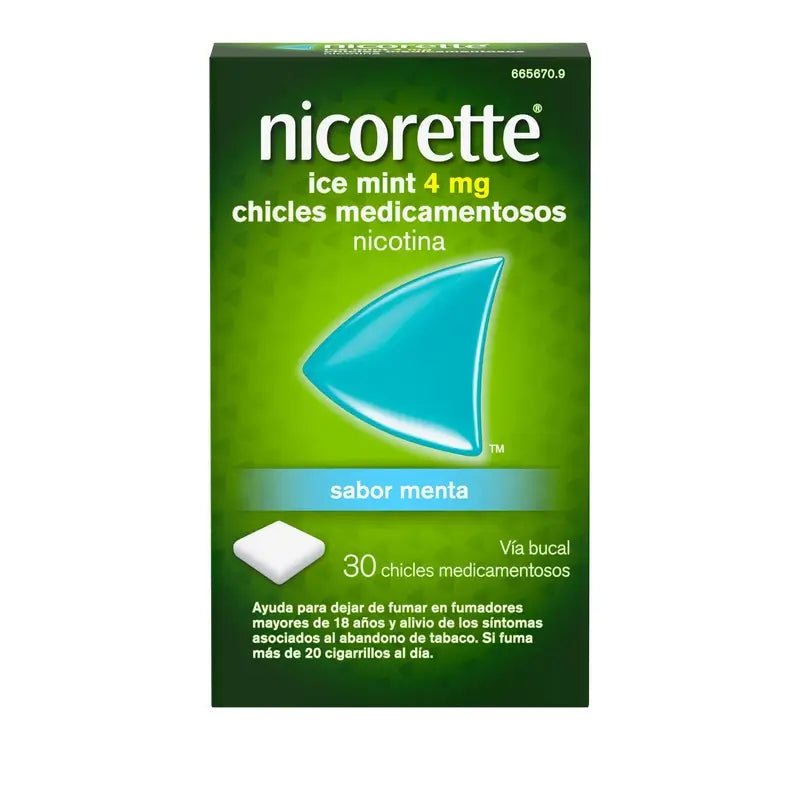 Nicorette Ice Mint 4 mg 30 gomme da masticare
