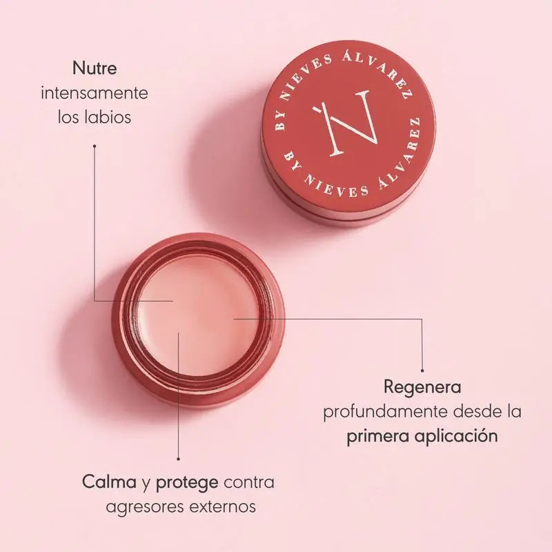 Nieves By Nieves Álvarez Maschera Labbra Nutriente Rescue Action Sos Lip Recovery Mask, 10 ml