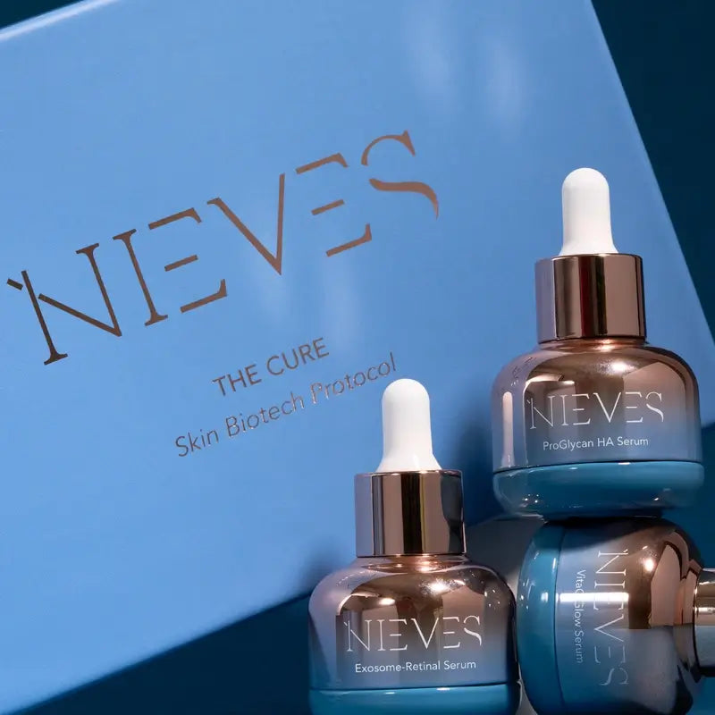 Nieves By Nieves Álvarez The Cure. Protocollo biotecnologico per la pelle, 3 X 30 Ml