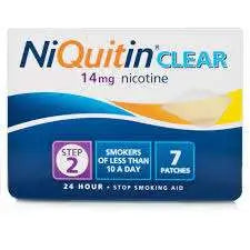 Niquitin Clear 14 mg, 7 Transdermal Patches 24H