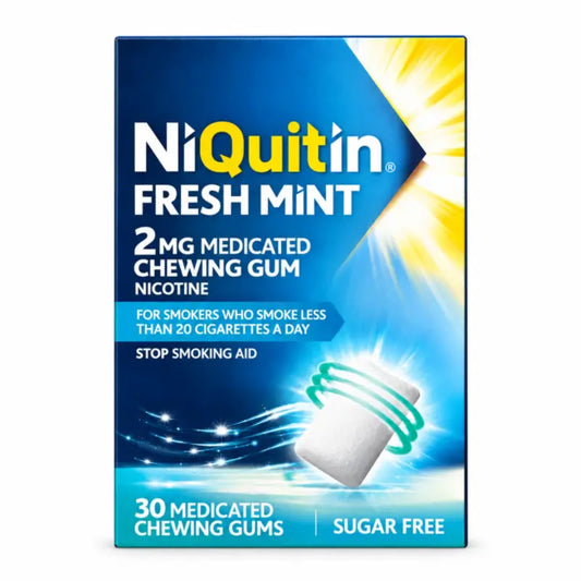 Niquitin Fresh Mint 2 mg, 30 gomme da masticare