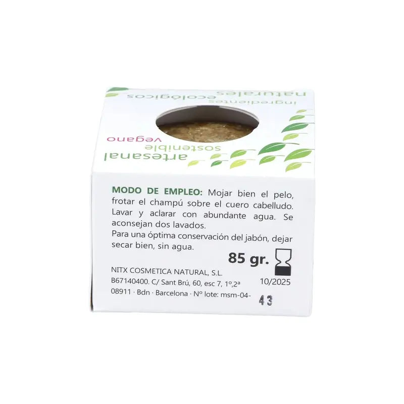 Nitx Shampoo solido antigrasso 85gr.