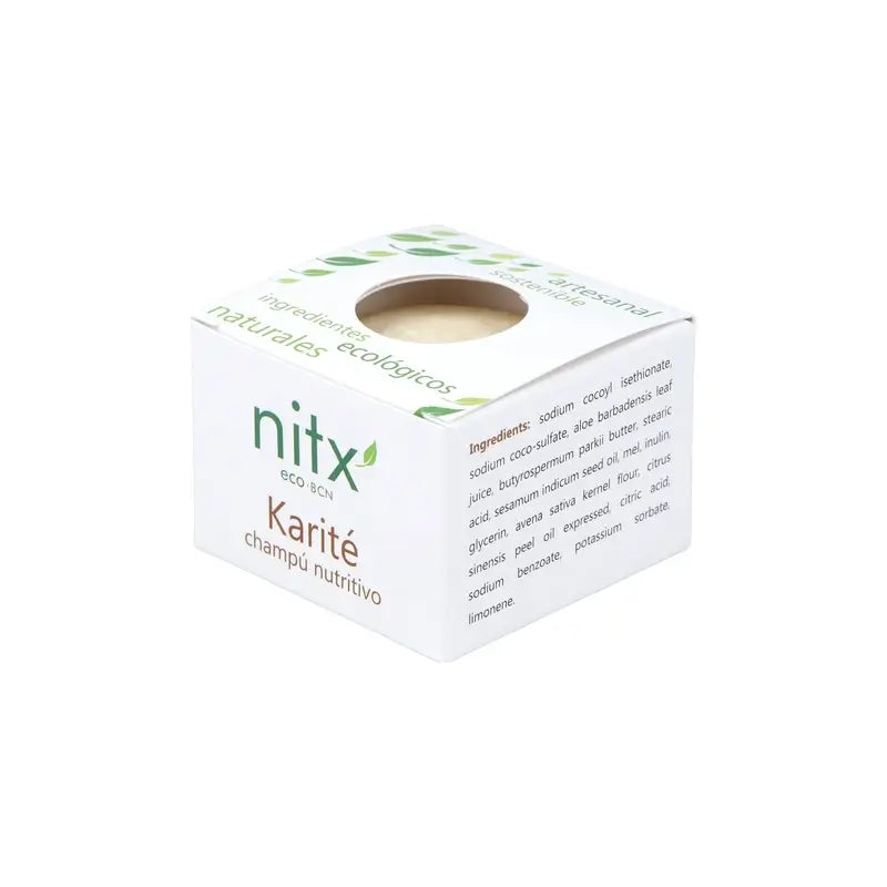 Nitx Shampoo solido nutriente 85gr.