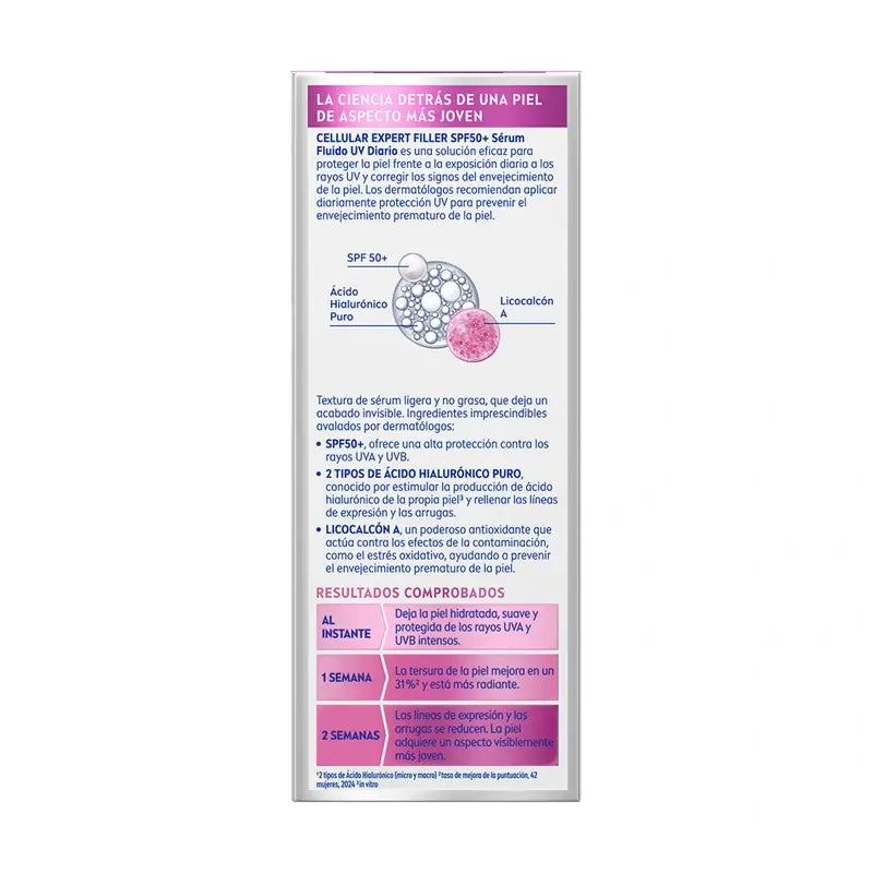Nivea Cellular Expert Filler Siero Fluido Uv Quotidiano Spf50+ 30Ml