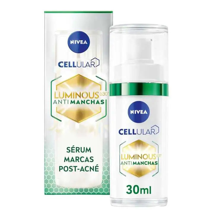 Nivea Cellular Luminous 630 Siero viso antibrufoli post acne, 30 ml