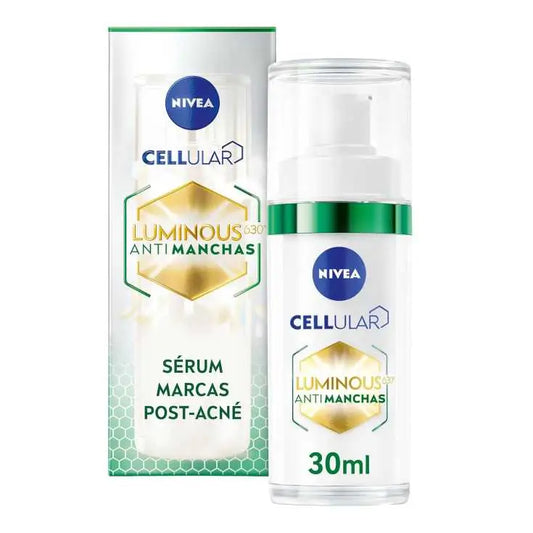 Nivea Cellular Luminous 630 Siero viso antibrufoli post acne, 30 ml