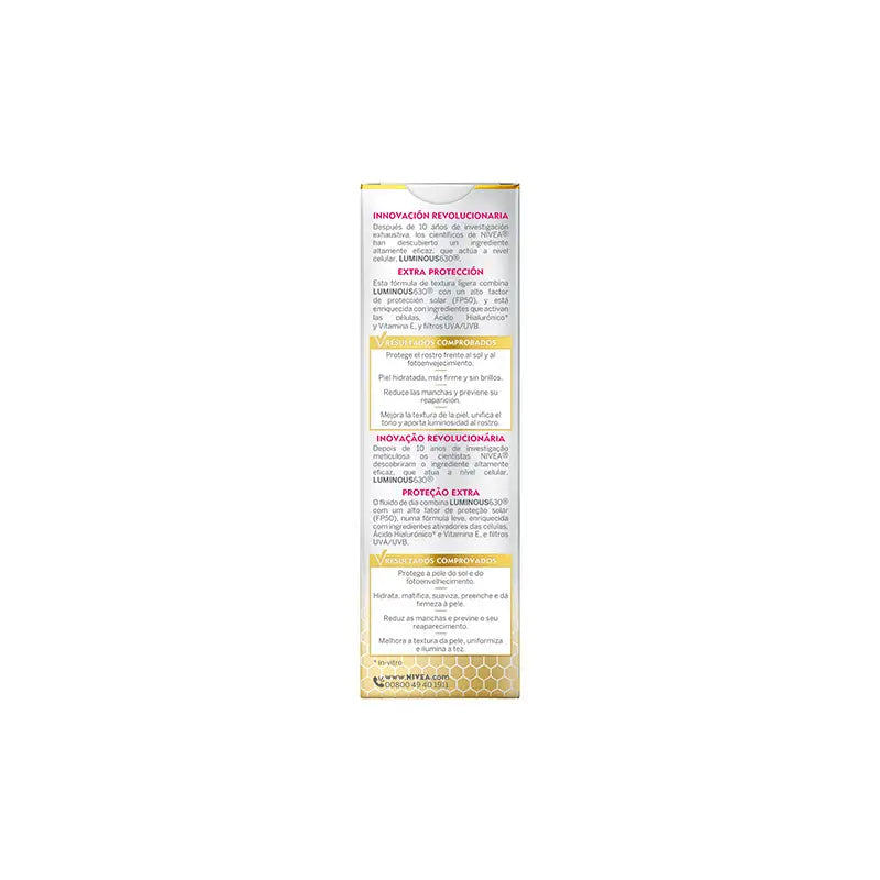 NIVEA Cellular Luminous630 Crema giorno anti-brufoli Fp50