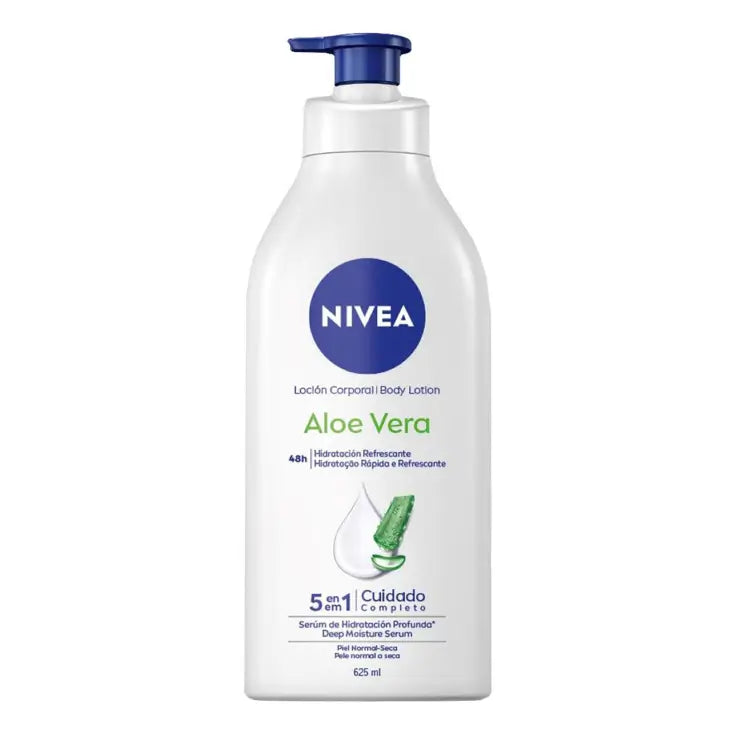 Nivea Lozione corpo all'aloe vera, 625ml