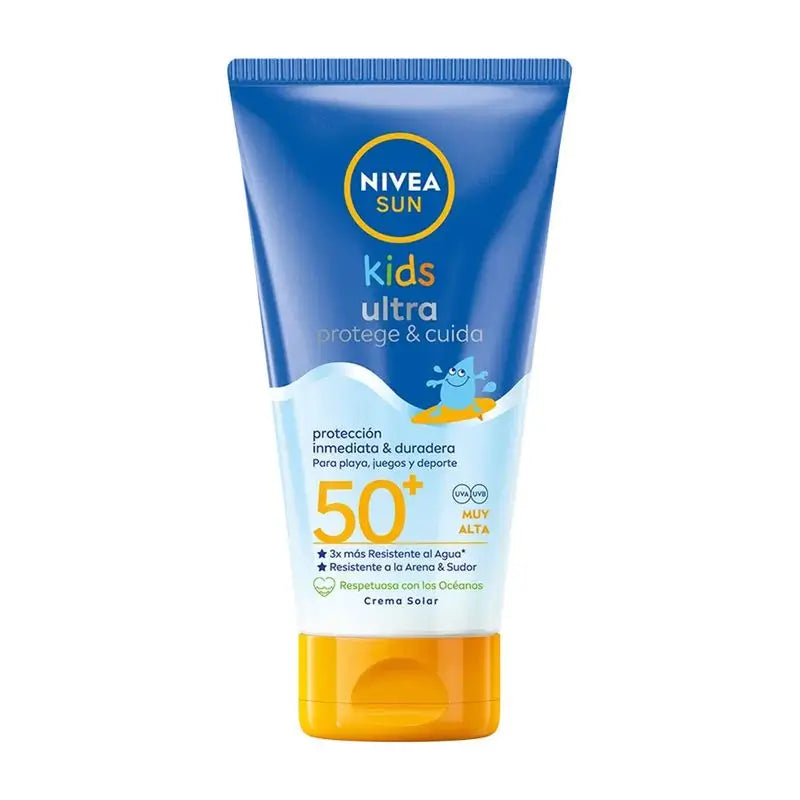 Nivea Sun Kids Ultra Protect & Care Lozione solare Fp50+, 150 ml