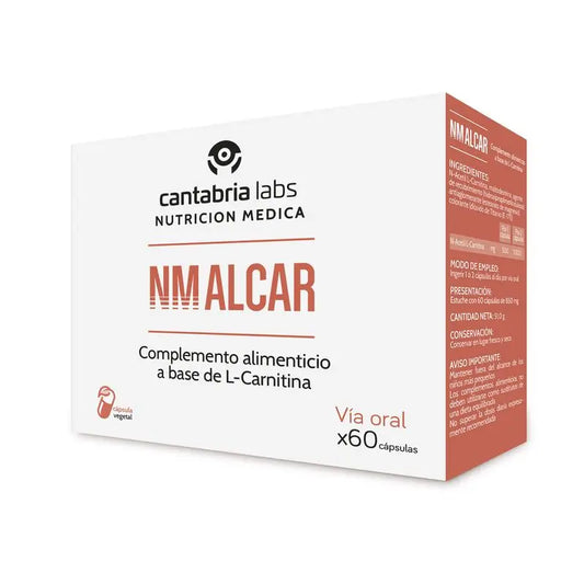 NM Alcar 60 Capsule, Cantabria Labs Medical Nutrition