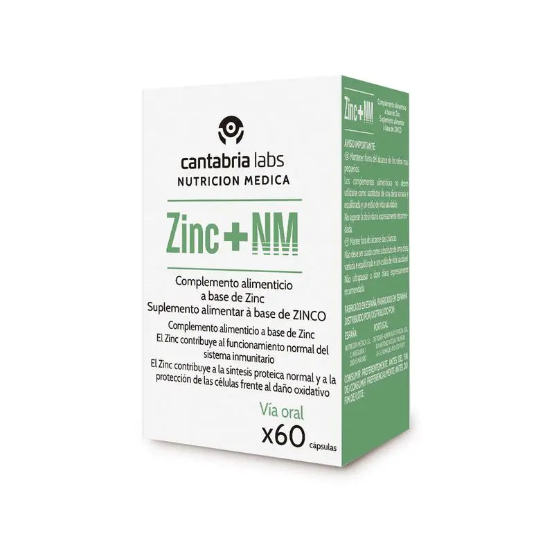 Zinco + NM 60 Capsule, Cantabria Labs Medical Nutrition