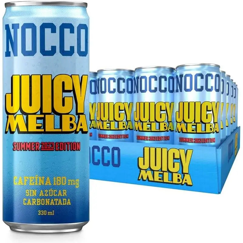 Nocco Bcaa Pack Juicy Melba, 12 pezzi x 330 ml