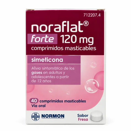 Noraflat Forte 120 mg 40 Compresse
