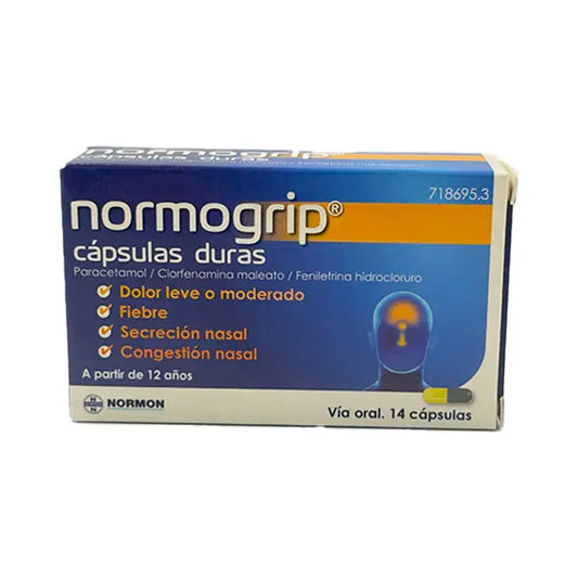 Normogrip, 14 capsule rigide