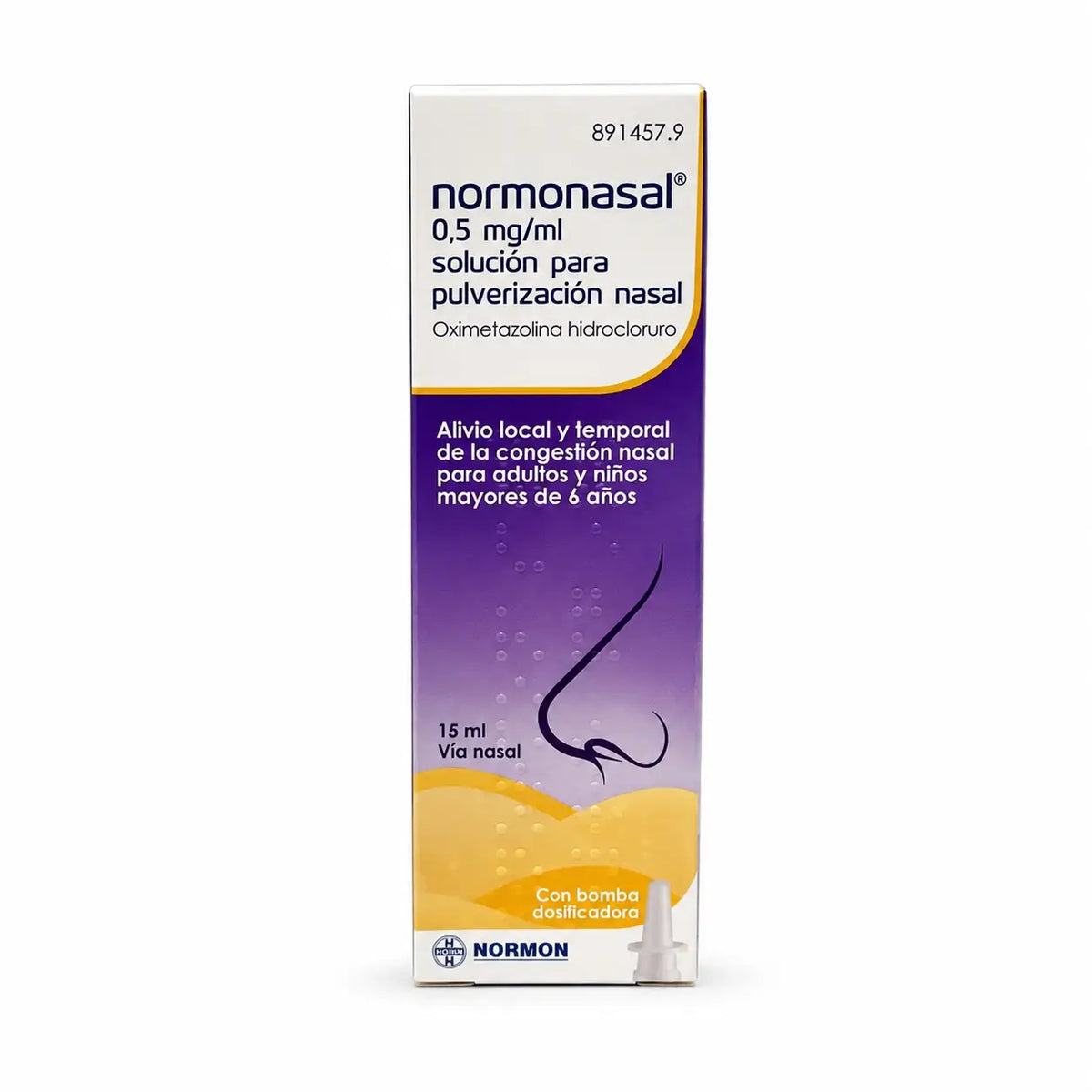 Nebulizzatore nasale normonasale 15 ml