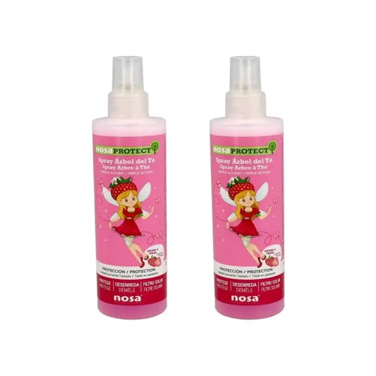Nosa Tea Tree Rose Spray districante, 2X250 Ml